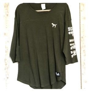 VS PINK brand 3/4 sleeve T-shirt